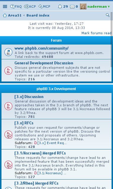 phpBB3.1 Index